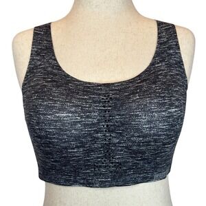 Victoria Sport Angel Max Sports Bra 36DD Dark Gray High Support Comfort Stretch